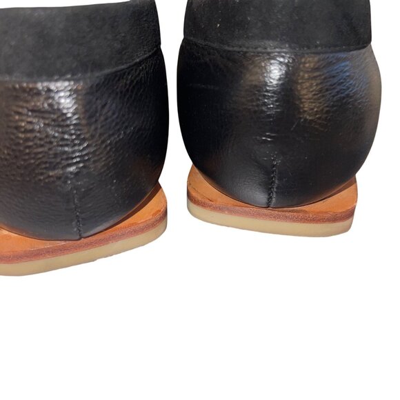 Stivali Womens Loafers  Size 9.5 Black New York Divinity Leather Casual - Picture 11 of 15